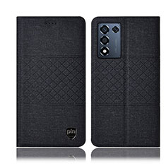 Funda de pano Cartera con Soporte H14P para Oppo K9S 5G Negro