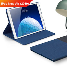 Funda de pano Cartera con Soporte para Apple iPad New Air (2019) 10.5 Azul