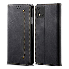 Funda de pano Cartera con Soporte para Realme C11 (2021) Negro