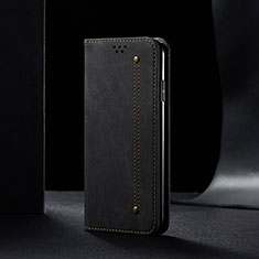 Funda de pano Cartera con Soporte para Samsung Galaxy A25 5G Negro