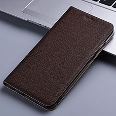 Funda de pano Cartera con Soporte para Samsung Galaxy A81 Marron