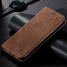 Funda de pano Cartera con Soporte para Vivo S1 Pro Marron