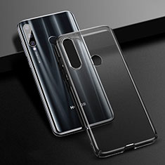 Funda Dura Cristal Plastico Rigida Transparente K01 para Huawei Honor 20 Lite Negro