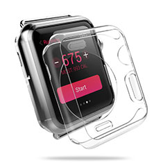 Funda Dura Cristal Plastico Rigida Transparente para Apple iWatch 3 42mm Claro