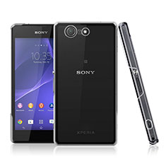 Funda Dura Cristal Plastico Rigida Transparente para Sony Xperia Z3 Compact Claro