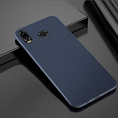 Funda Dura Plastico Rigida Carcasa Fino Arenisca para Samsung Galaxy A6s Azul