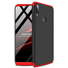 Funda Dura Plastico Rigida Carcasa Mate A01 para Huawei Enjoy 9 Plus Rojo y Negro