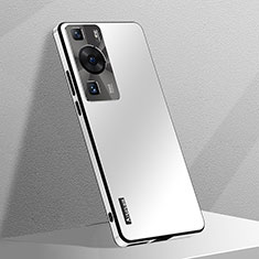 Funda Dura Plastico Rigida Carcasa Mate AT1 para Huawei P60 Blanco