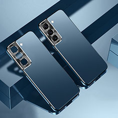 Funda Dura Plastico Rigida Carcasa Mate AT1 para Samsung Galaxy S21 Plus 5G Azul