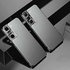 Funda Dura Plastico Rigida Carcasa Mate AT1 para Samsung Galaxy S21 Plus 5G Gris