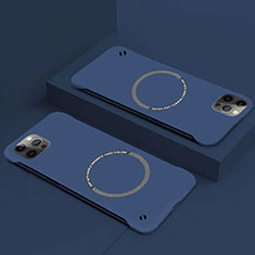 Funda Dura Plastico Rigida Carcasa Mate con Mag-Safe Magnetic P01 para Apple iPhone 15 Azul