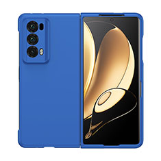 Funda Dura Plastico Rigida Carcasa Mate Frontal y Trasera 360 Grados BH1 para Huawei Honor Magic V2 5G Azul