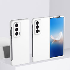 Funda Dura Plastico Rigida Carcasa Mate Frontal y Trasera 360 Grados BH1 para Huawei Honor Magic Vs2 5G Blanco