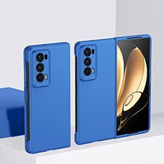 Funda Dura Plastico Rigida Carcasa Mate Frontal y Trasera 360 Grados BH2 para Huawei Honor Magic V2 Ultimate 5G Azul