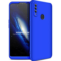 Funda Dura Plastico Rigida Carcasa Mate Frontal y Trasera 360 Grados M01 para Oppo A31 Azul