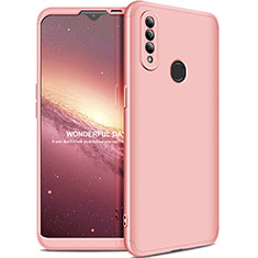 Funda Dura Plastico Rigida Carcasa Mate Frontal y Trasera 360 Grados M01 para Oppo A31 Rosa