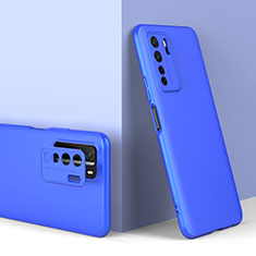 Funda Dura Plastico Rigida Carcasa Mate Frontal y Trasera 360 Grados P01 para Huawei P40 Lite 5G Azul