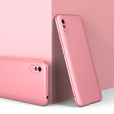 Funda Dura Plastico Rigida Carcasa Mate Frontal y Trasera 360 Grados P01 para Xiaomi Redmi 9i Oro Rosa