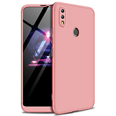 Funda Dura Plastico Rigida Carcasa Mate Frontal y Trasera 360 Grados para Huawei Honor 8X Max Oro Rosa