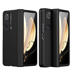 Funda Dura Plastico Rigida Carcasa Mate Frontal y Trasera 360 Grados para Huawei Honor Magic V 5G Negro