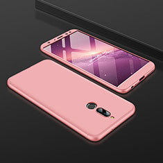 Funda Dura Plastico Rigida Carcasa Mate Frontal y Trasera 360 Grados para Huawei Mate 10 Lite Oro Rosa