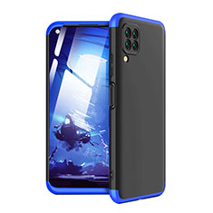 Funda Dura Plastico Rigida Carcasa Mate Frontal y Trasera 360 Grados para Huawei Nova 6 SE Azul y Negro