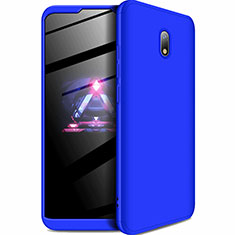 Funda Dura Plastico Rigida Carcasa Mate Frontal y Trasera 360 Grados para Xiaomi Redmi 8A Azul