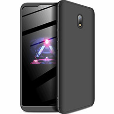 Funda Dura Plastico Rigida Carcasa Mate Frontal y Trasera 360 Grados para Xiaomi Redmi 8A Negro