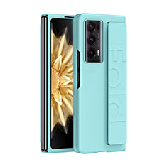 Funda Dura Plastico Rigida Carcasa Mate Frontal y Trasera 360 Grados SD1 para Huawei Honor Magic V2 Ultimate 5G Cian