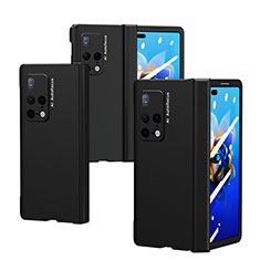 Funda Dura Plastico Rigida Carcasa Mate Frontal y Trasera 360 Grados ZL6 para Huawei Mate X2 Negro