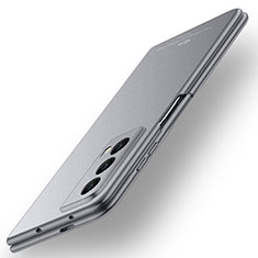 Funda Dura Plastico Rigida Carcasa Mate Frontal y Trasera 360 Grados ZL7 para Huawei Honor Magic Vs2 5G Gris