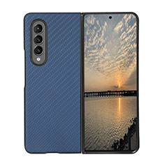 Funda Dura Plastico Rigida Carcasa Mate H03 para Samsung Galaxy Z Fold3 5G Azul