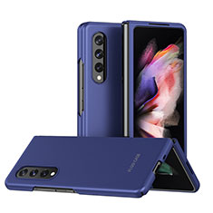 Funda Dura Plastico Rigida Carcasa Mate L08 para Samsung Galaxy Z Fold4 5G Azul