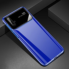 Funda Dura Plastico Rigida Carcasa Mate M01 para Huawei Honor 20S Azul