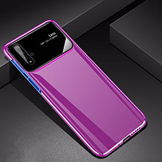 Funda Dura Plastico Rigida Carcasa Mate M01 para Huawei Honor 20S Morado