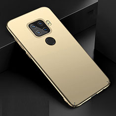 Funda Dura Plastico Rigida Carcasa Mate M01 para Huawei Mate 30 Lite Oro