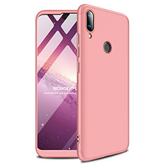 Funda Dura Plastico Rigida Carcasa Mate M01 para Huawei Y9 (2019) Oro Rosa