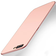 Funda Dura Plastico Rigida Carcasa Mate M01 para Oppo A12e Oro Rosa