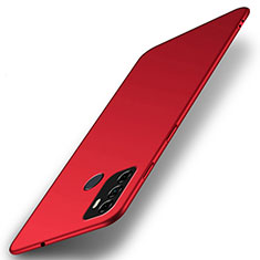 Funda Dura Plastico Rigida Carcasa Mate M01 para Oppo A53s Rojo