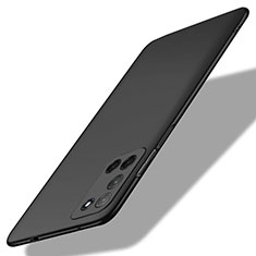 Funda Dura Plastico Rigida Carcasa Mate M01 para Oppo A92 Negro