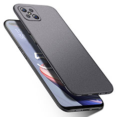 Funda Dura Plastico Rigida Carcasa Mate M01 para Oppo A92s 5G Gris