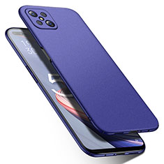 Funda Dura Plastico Rigida Carcasa Mate M01 para Oppo Reno4 Z 5G Azul