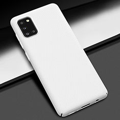 Funda Dura Plastico Rigida Carcasa Mate M01 para Samsung Galaxy A31 Blanco