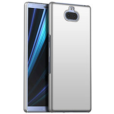 Funda Dura Plastico Rigida Carcasa Mate M01 para Sony Xperia 10 Plata