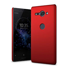 Funda Dura Plastico Rigida Carcasa Mate M01 para Sony Xperia XZ2 Compact Rojo