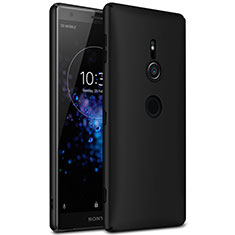 Funda Dura Plastico Rigida Carcasa Mate M01 para Sony Xperia XZ2 Negro