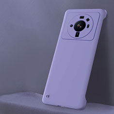 Funda Dura Plastico Rigida Carcasa Mate M01 para Xiaomi Mi 12S Ultra 5G Purpura Claro