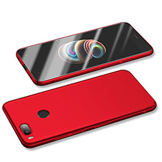 Funda Dura Plastico Rigida Carcasa Mate M01 para Xiaomi Mi 5X Rojo