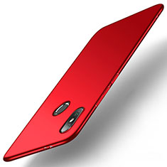 Funda Dura Plastico Rigida Carcasa Mate M01 para Xiaomi Mi A2 Rojo