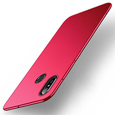 Funda Dura Plastico Rigida Carcasa Mate M01 para Xiaomi Mi Max 3 Rojo